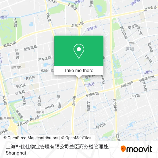 上海朴优仕物业管理有限公司盖臣商务楼管理处 map