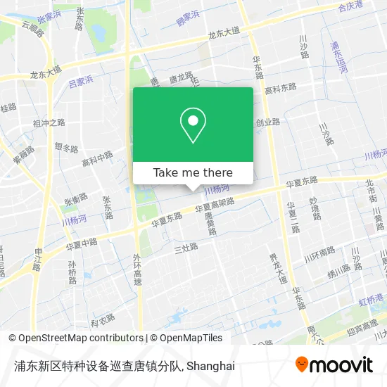 浦东新区特种设备巡查唐镇分队 map