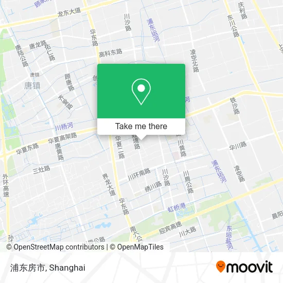 浦东房市 map