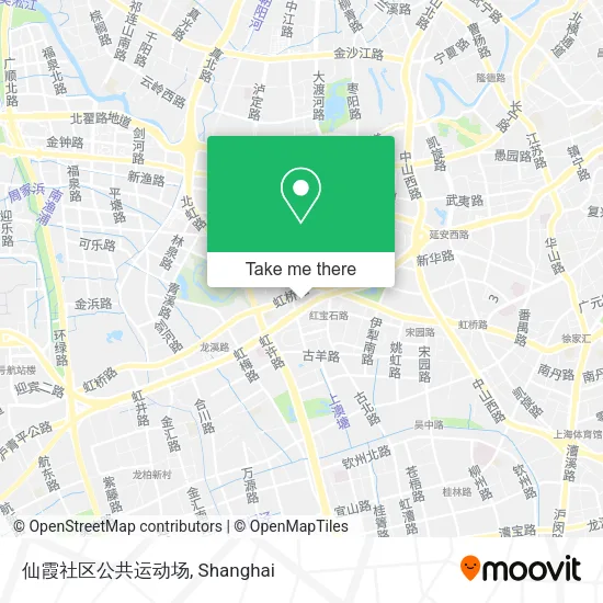 仙霞社区公共运动场 map