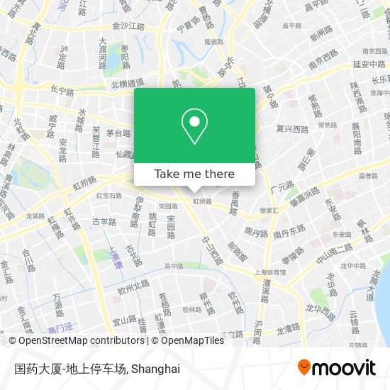 国药大厦-地上停车场 map