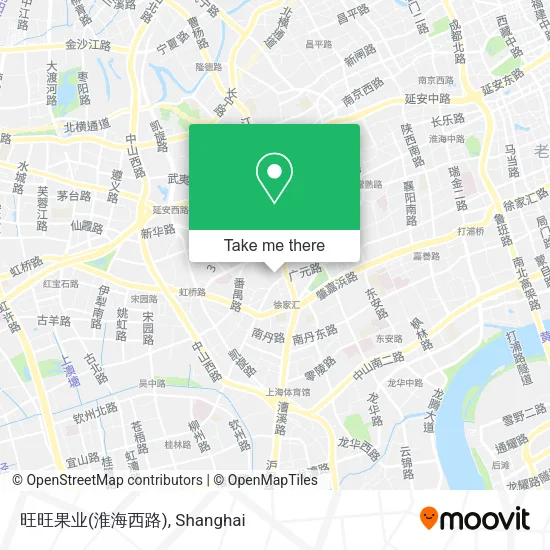 旺旺果业(淮海西路) map