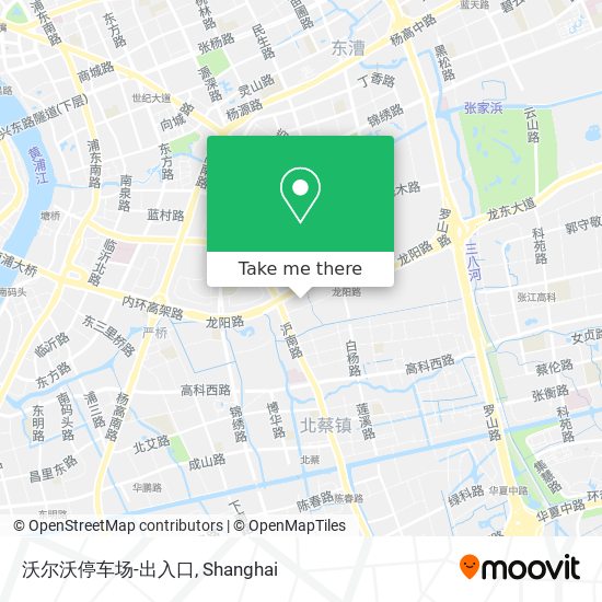 沃尔沃停车场-出入口 map