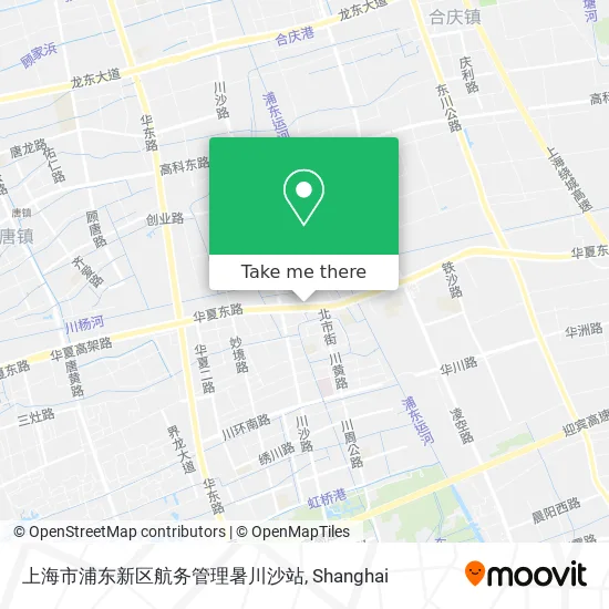 上海市浦东新区航务管理暑川沙站 map