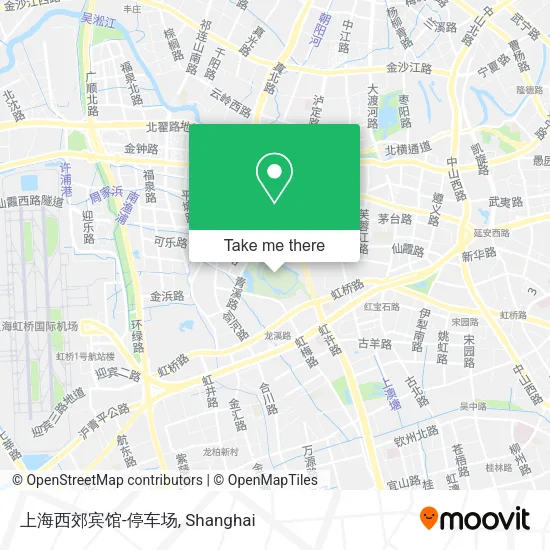 上海西郊宾馆-停车场 map