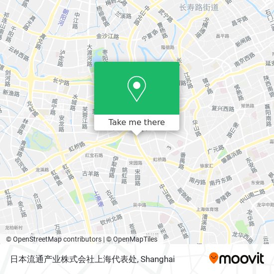 日本流通产业株式会社上海代表处 map