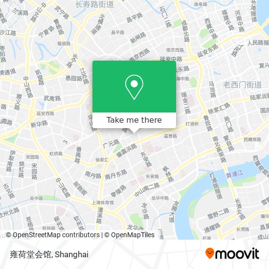 雍荷堂会馆 map