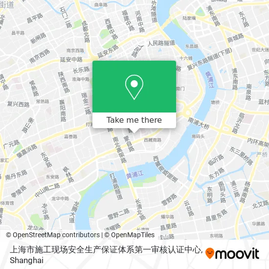 上海市施工现场安全生产保证体系第一审核认证中心 map