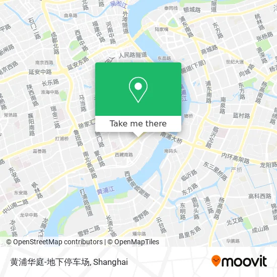 黄浦华庭-地下停车场 map