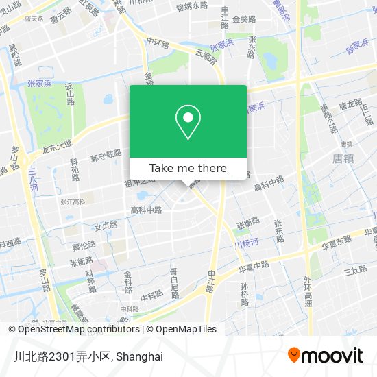 川北路2301弄小区 map