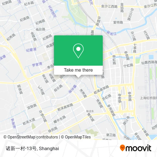 诸新一村-13号 map
