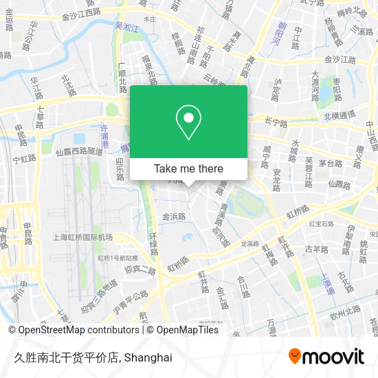 久胜南北干货平价店 map