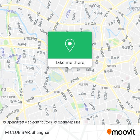 M CLUB BAR map