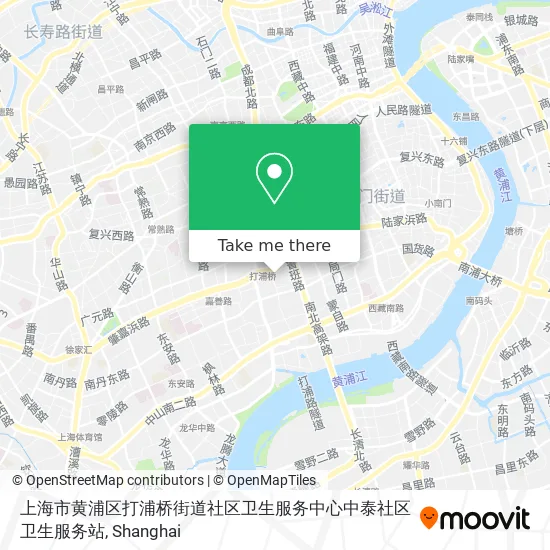 上海市黄浦区打浦桥街道社区卫生服务中心中泰社区卫生服务站 map
