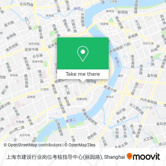上海市建设行业岗位考核指导中心(丽园路) map