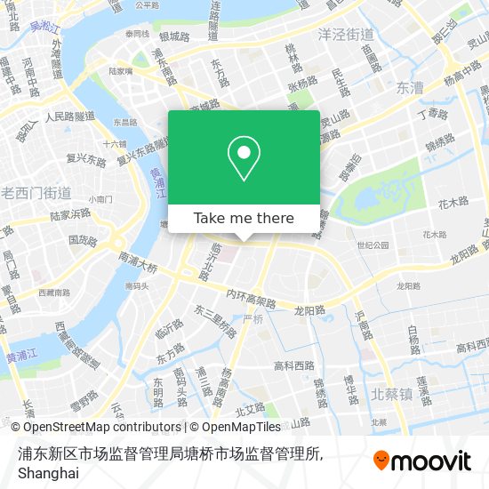 浦东新区市场监督管理局塘桥市场监督管理所 map