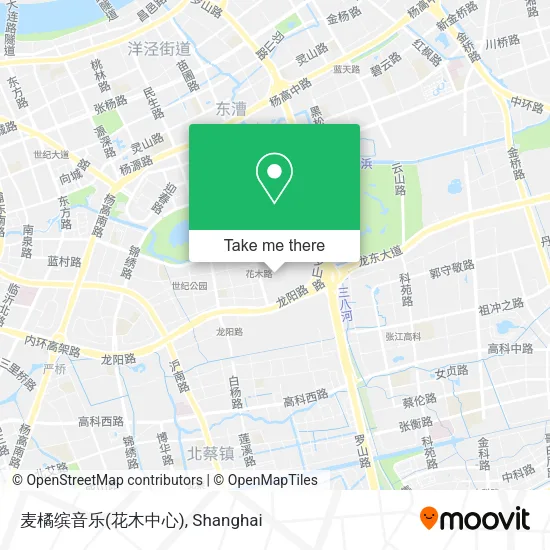 麦橘缤音乐(花木中心) map