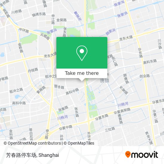 芳春路停车场 map