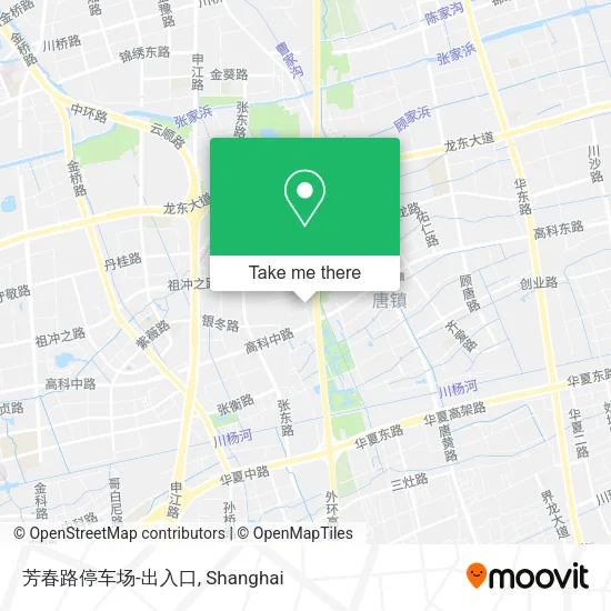 芳春路停车场-出入口 map