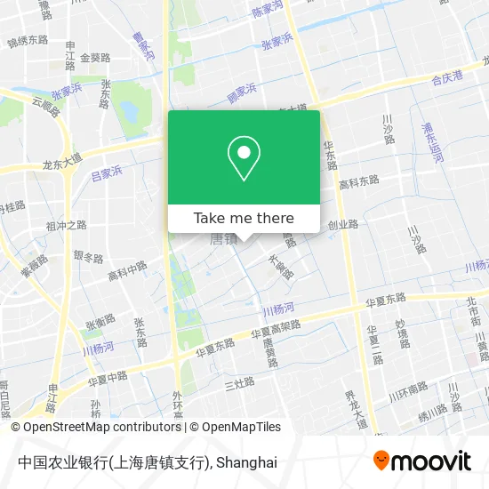 中国农业银行(上海唐镇支行) map
