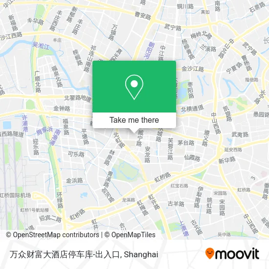 万众财富大酒店停车库-出入口 map