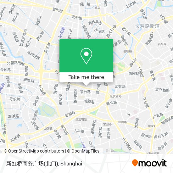 新虹桥商务广场(北门) map