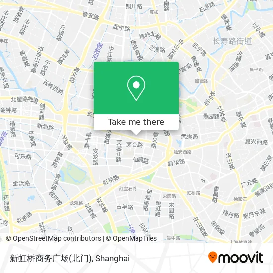 新虹桥商务广场(北门) map