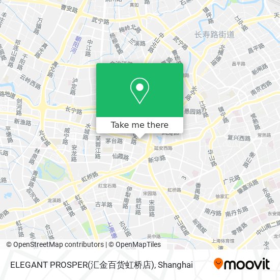 ELEGANT PROSPER(汇金百货虹桥店) map