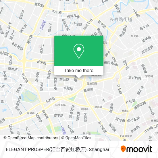 ELEGANT PROSPER(汇金百货虹桥店) map
