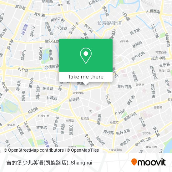 吉的堡少儿英语(凯旋路店) map