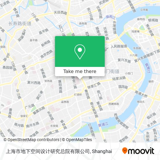上海市地下空间设计研究总院有限公司 map
