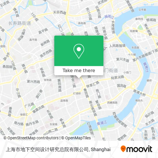 上海市地下空间设计研究总院有限公司 map