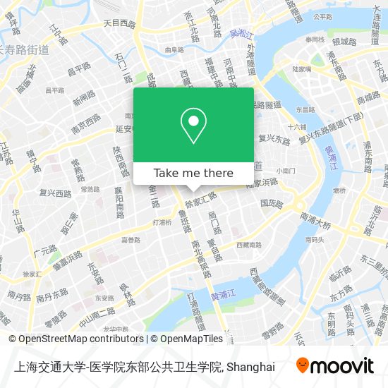 上海交通大学-医学院东部公共卫生学院 map