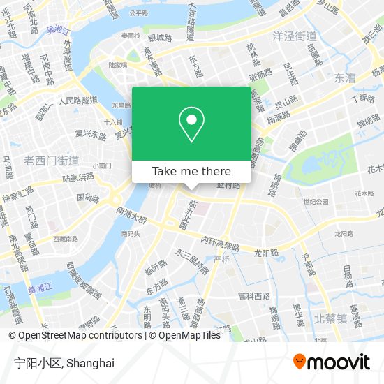 宁阳小区 map