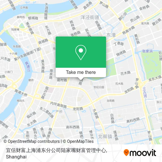 宜信财富上海浦东分公司陆家嘴财富管理中心 map