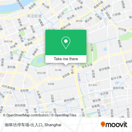 御翠坊停车场-出入口 map