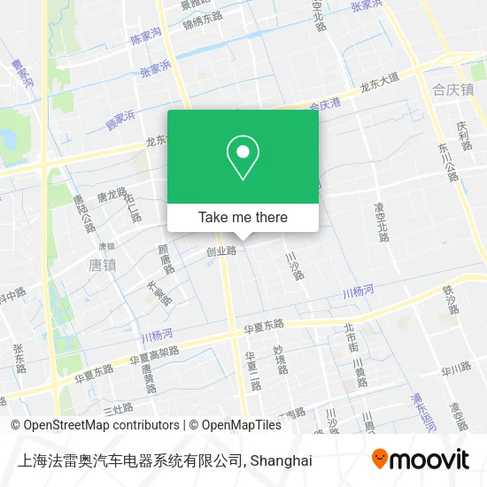 上海法雷奥汽车电器系统有限公司 map
