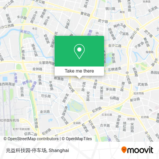兆益科技园-停车场 map