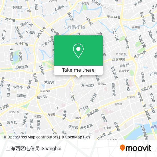 上海西区电信局 map