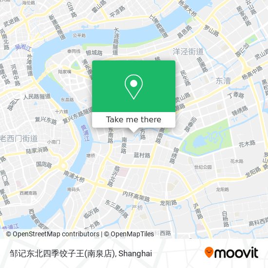 邹记东北四季饺子王(南泉店) map