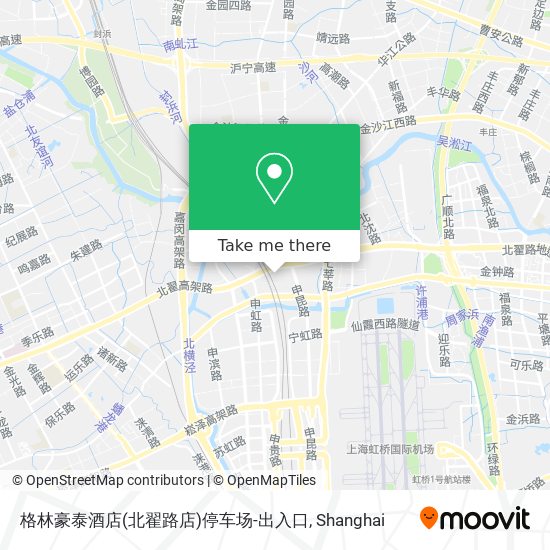 格林豪泰酒店(北翟路店)停车场-出入口 map