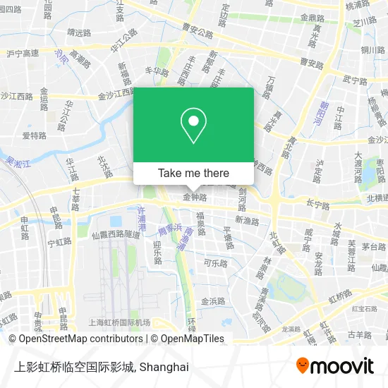上影虹桥临空国际影城 map