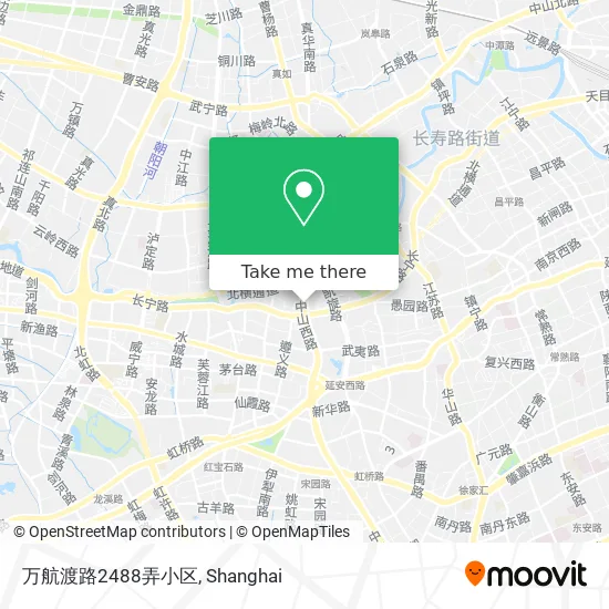 万航渡路2488弄小区 map