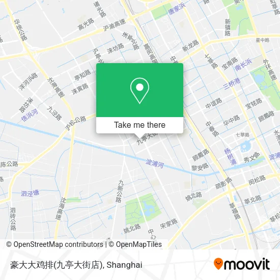 豪大大鸡排(九亭大街店) map