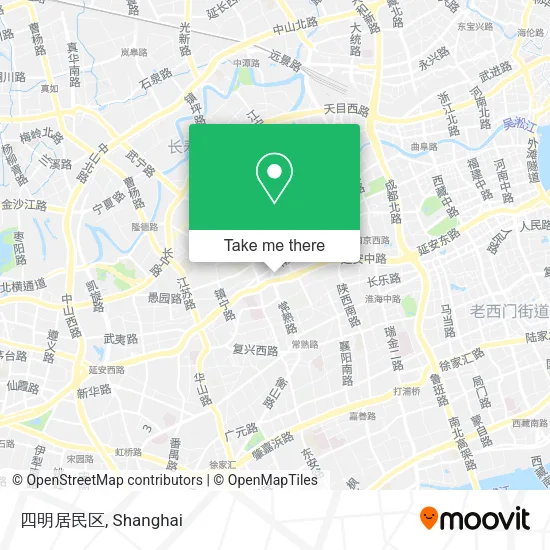 四明居民区 map
