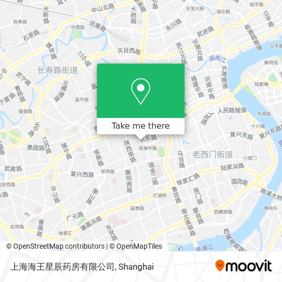 上海海王星辰药房有限公司 map