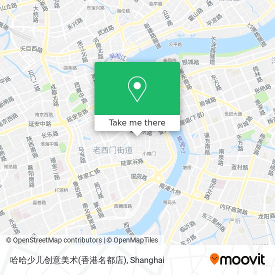 哈哈少儿创意美术(香港名都店) map