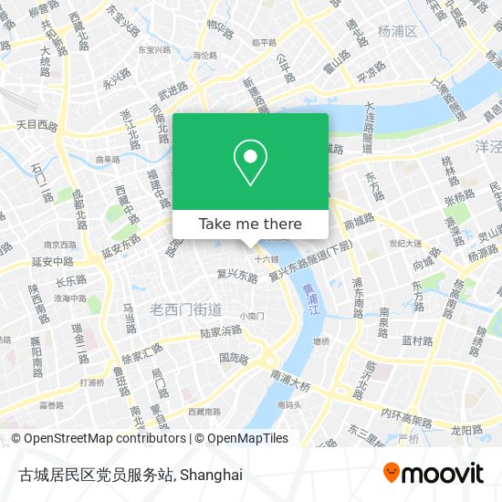 古城居民区党员服务站 map