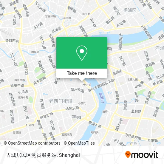 古城居民区党员服务站 map