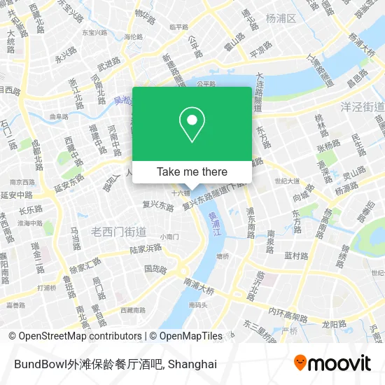 BundBowl外滩保龄餐厅酒吧 map